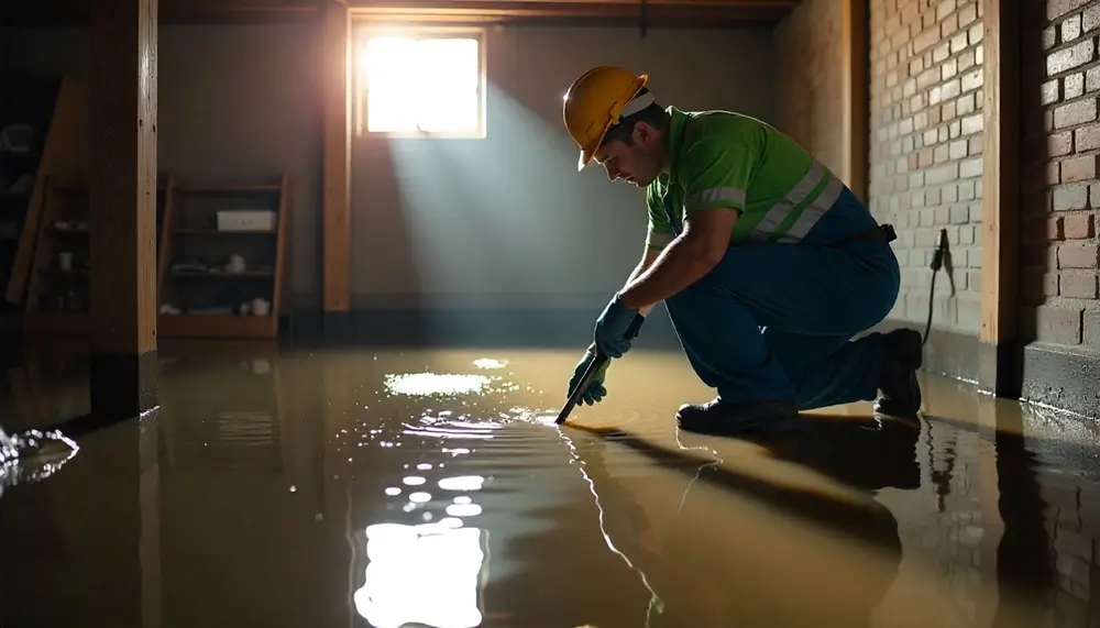 Professional water damage restoration services in Roberts, WI